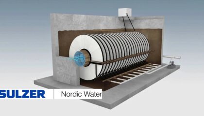 Nordic Water SuperCloth filtration system